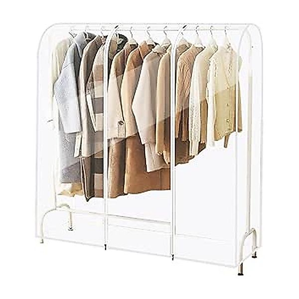 QUBEBU Kleiderständer Transparente Kleiderständer-Abdeckung, Abdeckung Klei günstig online kaufen