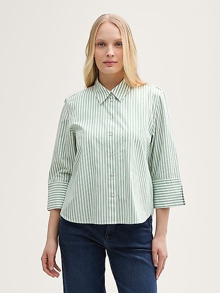TOM TAILOR Langarmbluse Loose Fit Bluse günstig online kaufen