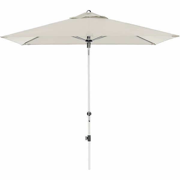Doppler Marktschirm Expert 220 cmx 140 cm Natur mit Kurbelmechanik günstig online kaufen