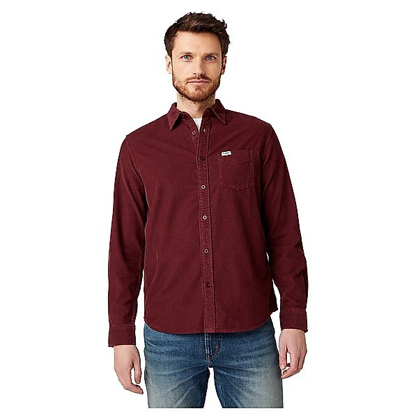 Wrangler 1 Pocket Langarm-shirt XL Tawny Port günstig online kaufen