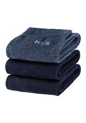 H.I.S Kniestrümpfe Packung, 3 Stk. tlg. mit druckfreiem Bündchen günstig online kaufen