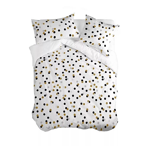 Blanc | Bettbezug Golden Dots günstig online kaufen