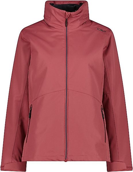CMP Trekkingjacke WOMAN JACKET FIX HOOD DETACHBLE INN.JACKET PEONY günstig online kaufen