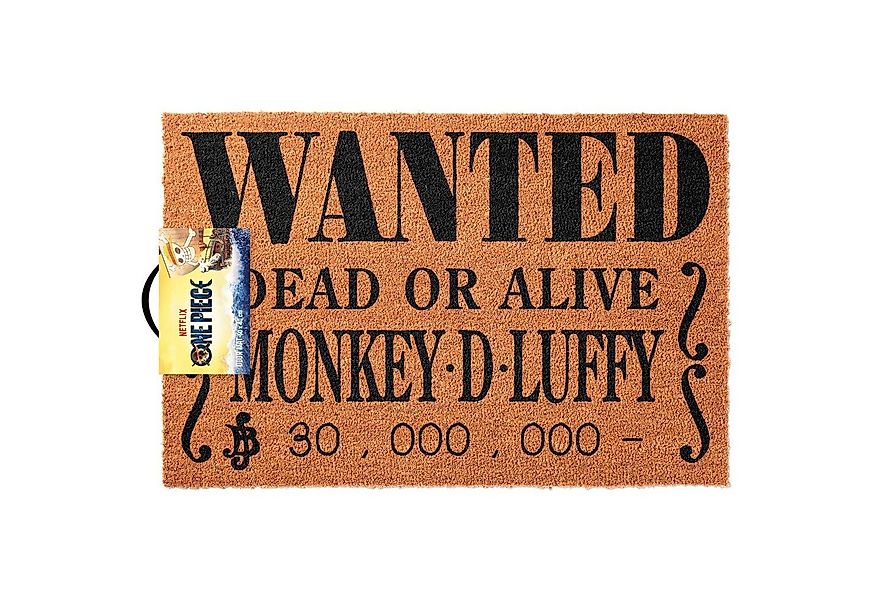 Grupo Erik Fußmatte One Piece Fußmatte Wanted Netflix Realverfilmung günstig online kaufen