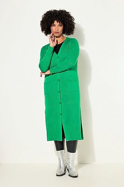 Angel of Style Langjacke Long-Strickjacke V-Ausschnitt günstig online kaufen