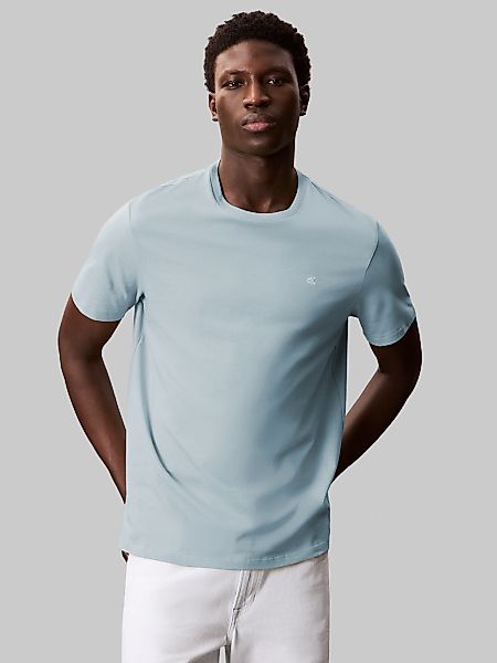 Calvin Klein Jeans T-Shirt "SS SMOOTH CTTN SOLID CREWNK TEE", mit Logo günstig online kaufen