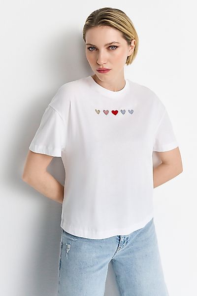 RICHROYAL T-Shirt Mit Rundhalsausschnitt günstig online kaufen
