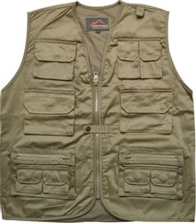 normani Funktionsweste Herren Outdoor-Weste Acacia Safariweste günstig online kaufen