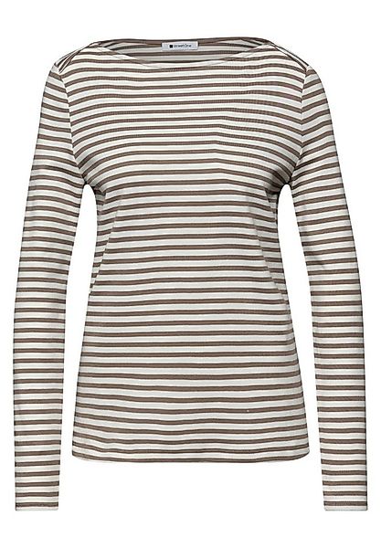 STREET ONE Langarmshirt LTD QR u-boat yds stripe shirt günstig online kaufen