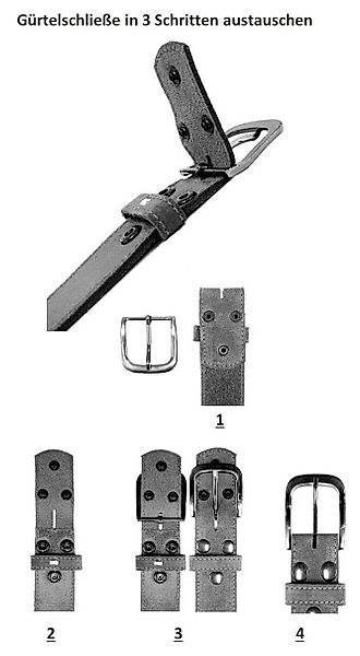 Rettungsring Gürtel Gürtelschnalle Wechselschnalle »Viereck Mit günstig online kaufen
