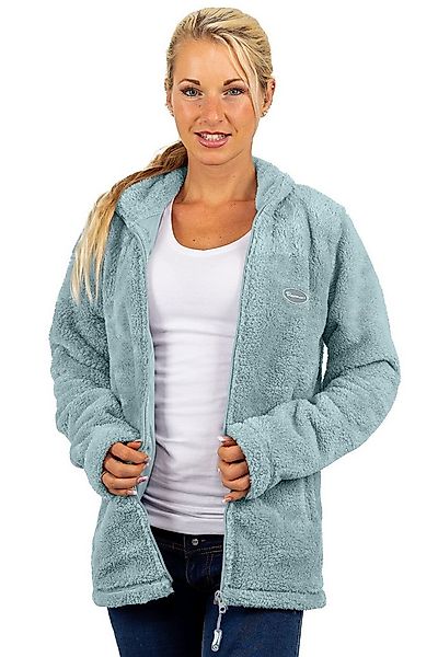 Reichstadt Fleecejacke Kuschelige Flauschige Jacke 22RSW002 Extravagante Re günstig online kaufen