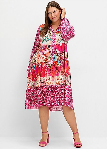 Sheego Etuikleid Stufenkleid . günstig online kaufen