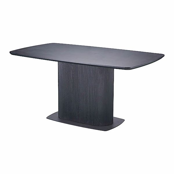 OTTO home Esstisch "Daleton" Tischplatte und Standfuß mit Holzstruktur, pfl günstig online kaufen