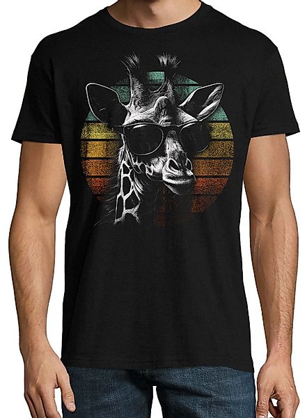 Youth Designz Print-Shirt Retro Giraffe Herren günstig online kaufen