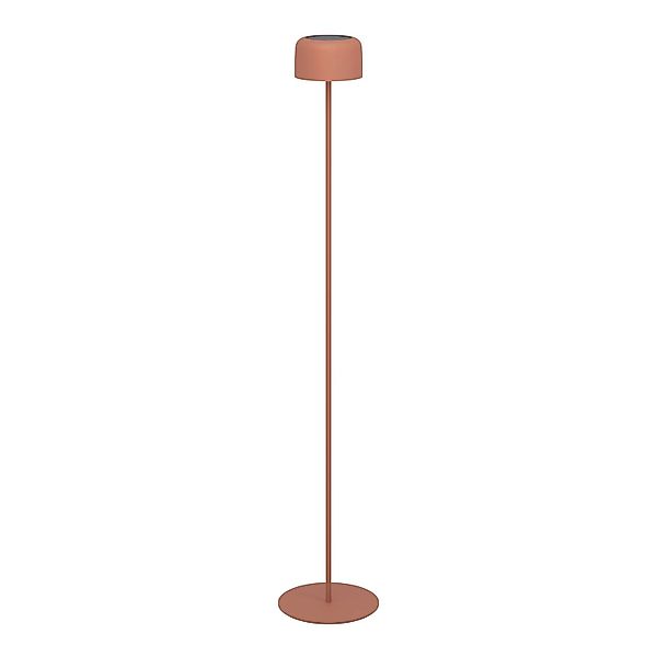 EGLO Solar LED Akku Stehleuchte ROCCANOVA-L Rot Touchdimmer IP44 günstig online kaufen