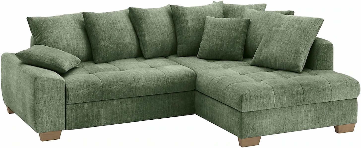 Mr. Couch Ecksofa "Nikita II, L-Form", Wahlweise mit Bettfunktion, Bettkast günstig online kaufen