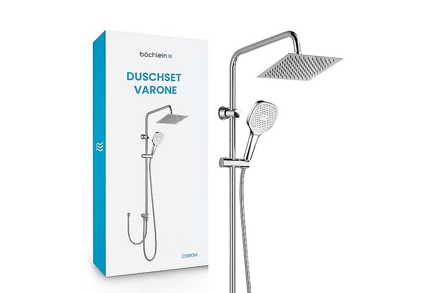 Bächlein Brausegarnitur Duschsystem Varone - Regendusche Set, Überkopfbraus günstig online kaufen