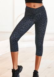 LASCANA ACTIVE Caprileggings mit allover Druck günstig online kaufen