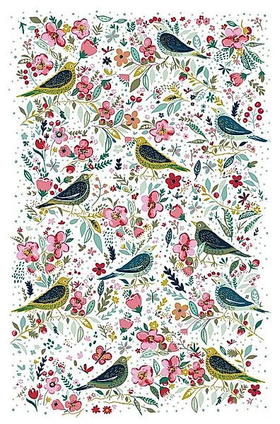 Ulster Weavers Geschirrtuch Dawn Chorus, (Set, 1-tlg., 1-teilig), 100% Baum günstig online kaufen