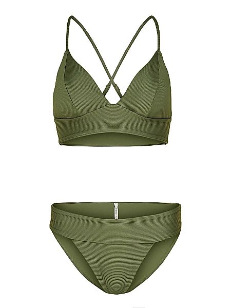 ONLY Triangel Bikini Damen Grün günstig online kaufen