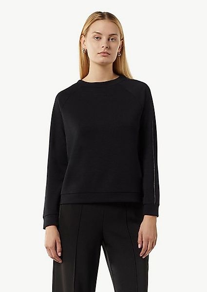 Comma Sweatshirt Basic (1-tlg) langarm, runder Ausschnitt, Regular Fit, Mod günstig online kaufen