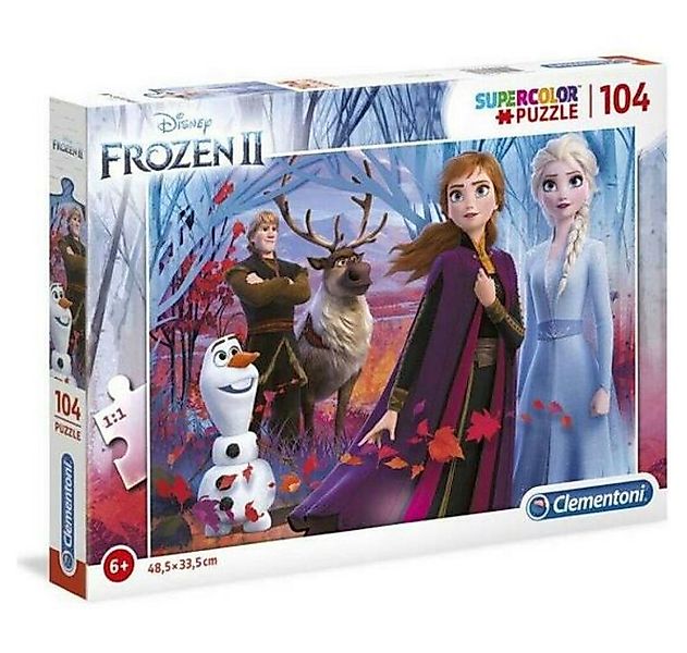 Clementoni® Puzzle Clementoni Frozen 2 Puzzle 104teile, Puzzleteile günstig online kaufen