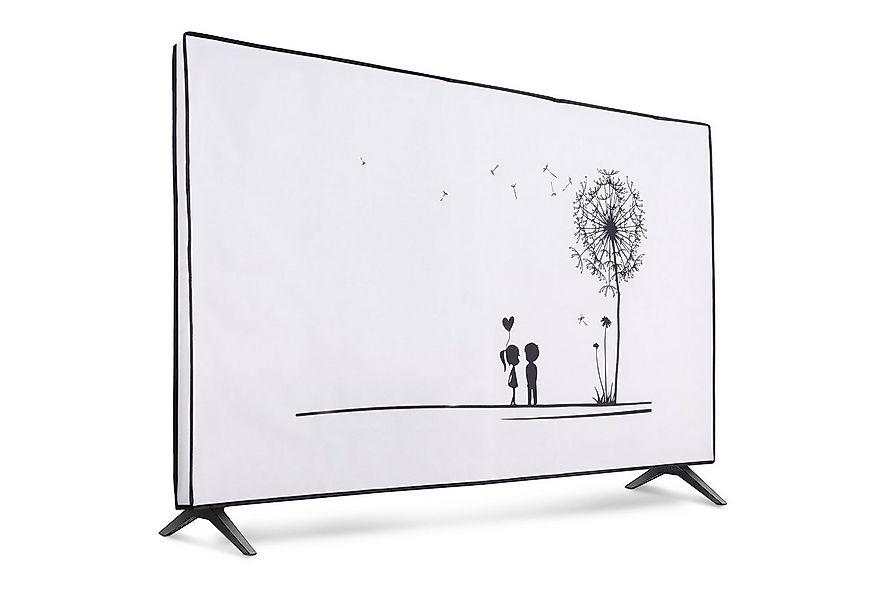 kwmobile Etui 55" TV Hülle - Fernseher Bildschirmschutz Abdeckung - TV Bild günstig online kaufen
