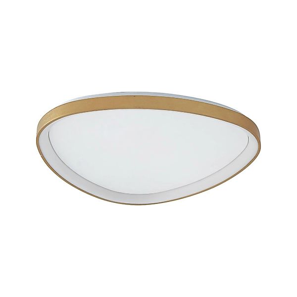 Lucande LED Deckenleuchte Asken 10041731 Modern in Gold Messing aus Alumini günstig online kaufen
