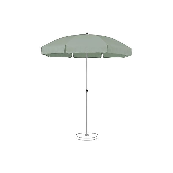 Suncomfort by Glatz Marktschirm Ecru mit Handöffner günstig online kaufen