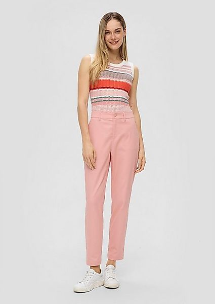 s.Oliver Stoffhose Elastische Hose mit Tapered Leg günstig online kaufen