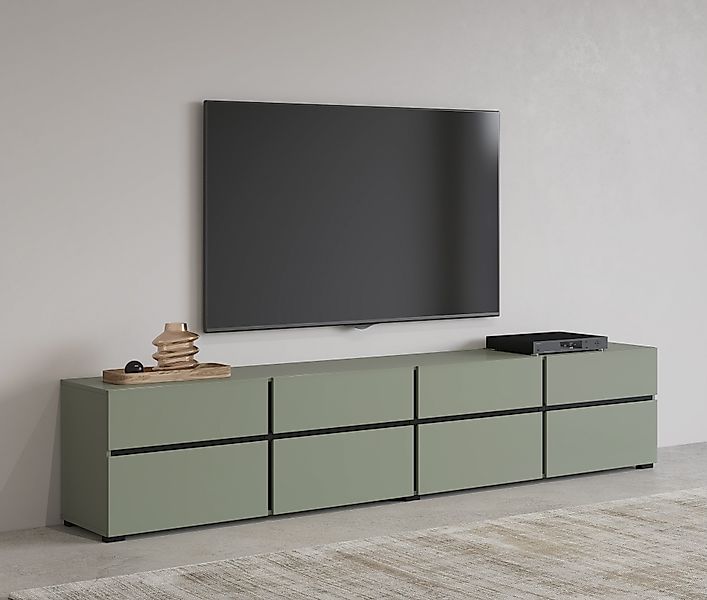INOSIGN Lowboard Cross, moderne grifflose TV-Kommode,4 günstig online kaufen