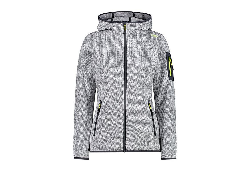 CMP Fleecejacke CMP Damen Jacke Knitted Melange Hoody 3H19826 günstig online kaufen