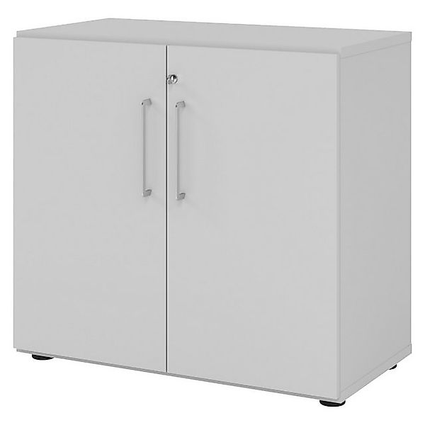 bümö Aktenschrank smart Büroschrank - 2 Ordnerhöhen Dekor: Grau günstig online kaufen