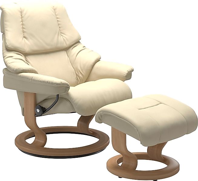 Stressless Relaxsessel "Reno", (Set, Relaxsessel mit Hocker), mit Hocker, m günstig online kaufen