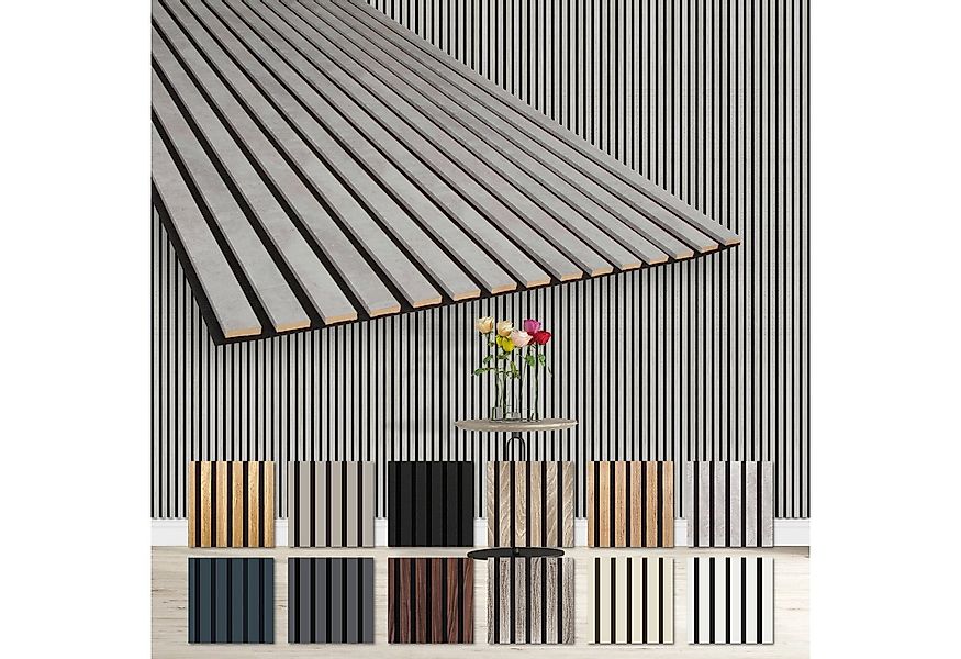 Hexim Wanddekoobjekt AP10 (Akustikpaneele 2 Stück 278x60cm Holz Comfort - f günstig online kaufen