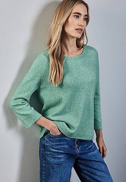 STREET ONE Strickpullover mit 3/4-Ärmeln günstig online kaufen