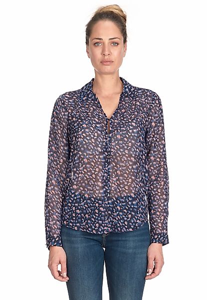 Le Temps Des Cerises Klassische Bluse "LUZ" mit tollem Animal-Print günstig online kaufen