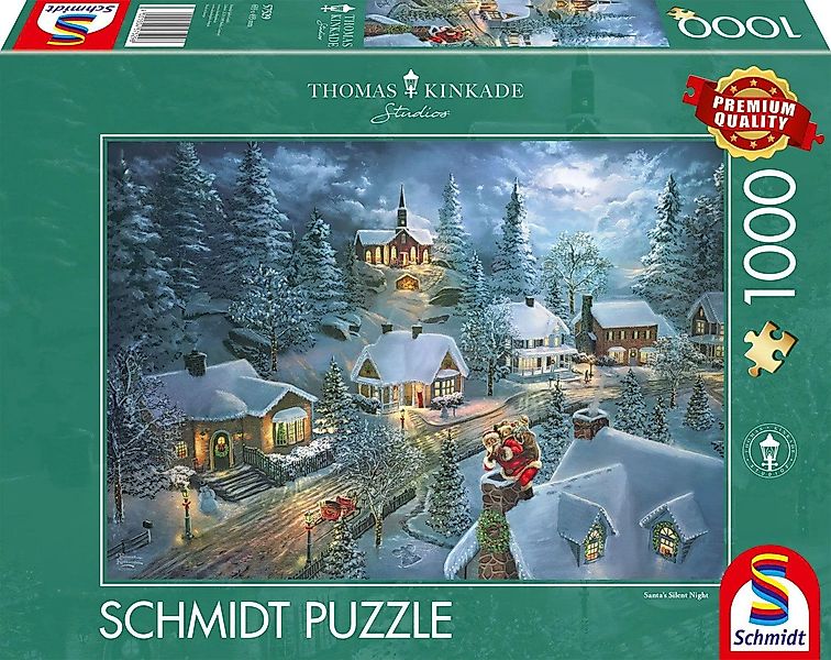 Schmidt Spiele Puzzle Santas Silent Night, günstig online kaufen