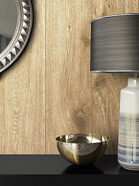 Newroom Vliestapete, Tapete Holzoptik Holztapete 3d günstig online kaufen