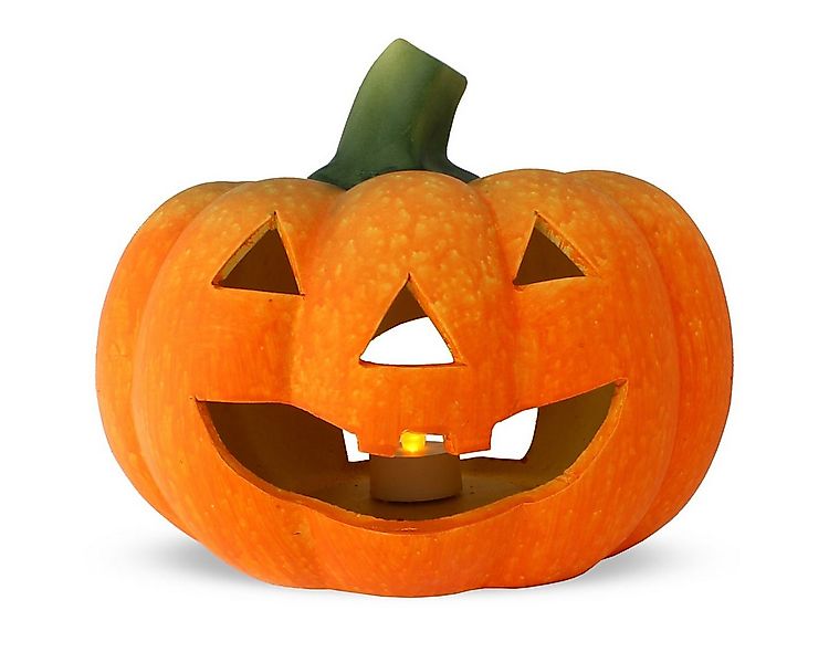 matches21 HOME & HOBBY Dekofigur Kürbis-Laterne als LED Halloween-Deko Wind günstig online kaufen