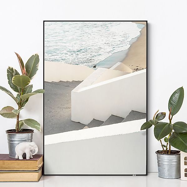 Wechselbild Treppe zum Strand günstig online kaufen