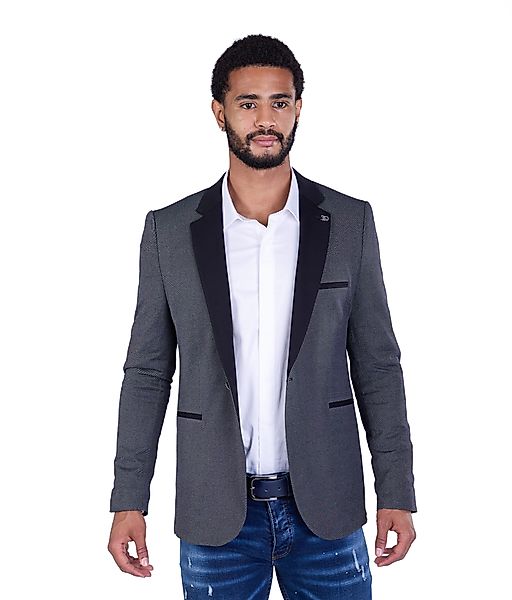 Denim Distriqt Jerseysakko Herren Slim Fit günstig online kaufen