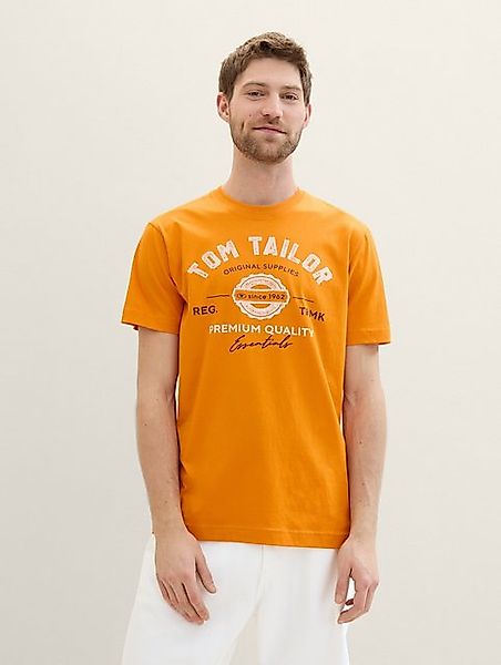 TOM TAILOR T-Shirt T-Shirt mit Logo-Print günstig online kaufen