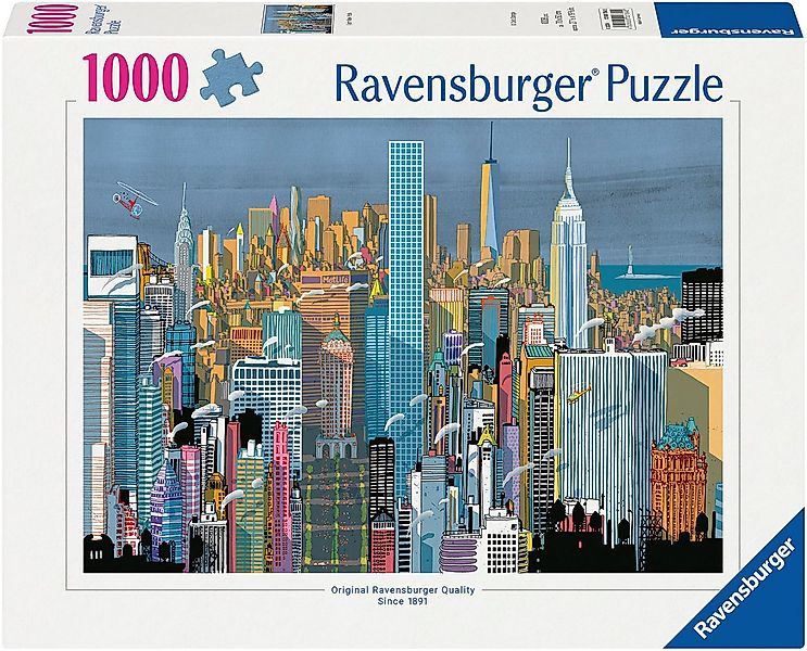 Ravensburger Puzzle I am New York, 1000 Puzzleteile, Made in Germany günstig online kaufen