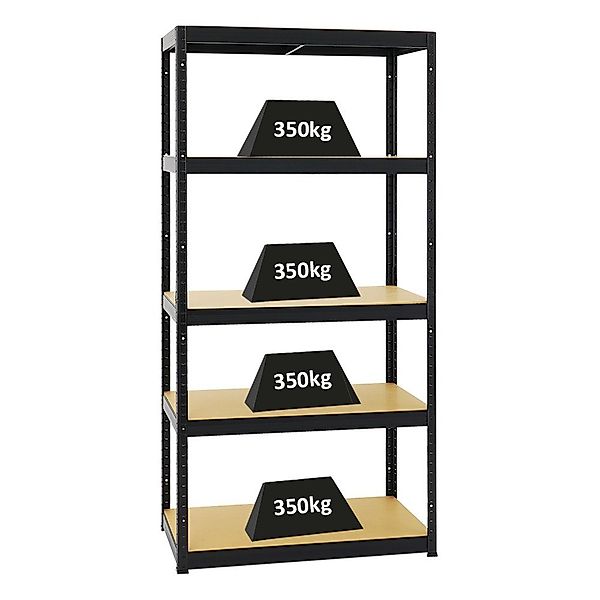 PROREGAL® Schwerlastregal Lagerregal Steckregal ELEPHANT 180x90x45cm günstig online kaufen