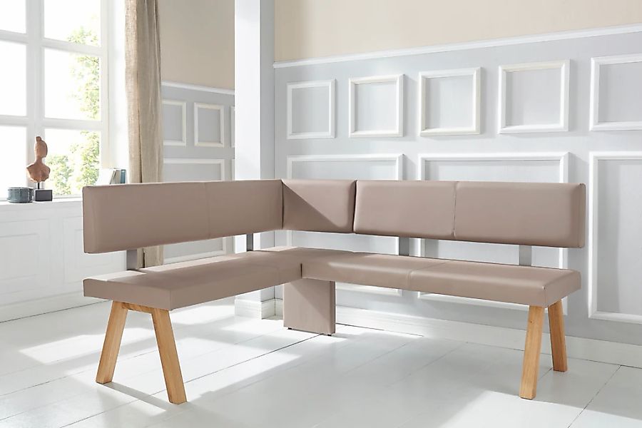 Home affaire Eckbank "Rio" Massivholz in Eiche geölt, Esszimmerbank bequem günstig online kaufen