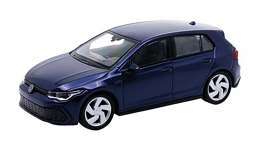 Welly Modellauto VOLKSWAGEN GOLF 8 GTI aus Metall Modellauto VW 49 (Blau-Me günstig online kaufen