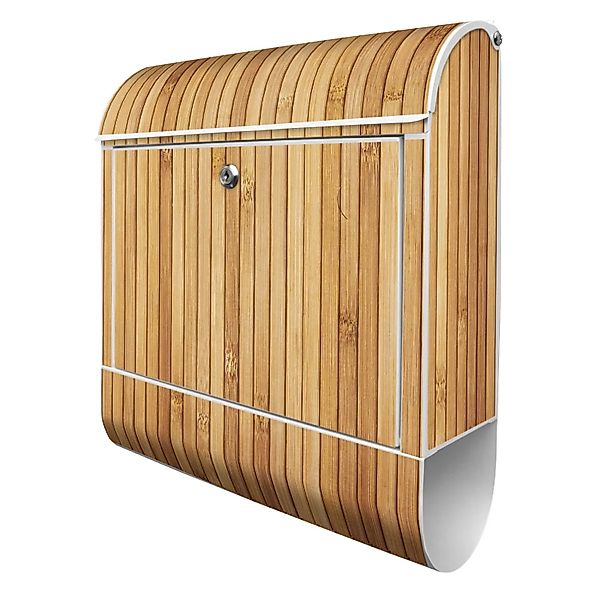 Banjado Design Briefkasten Weiß Pulverbeschichtet 39x47x14cm 2 Schlüssel Mi günstig online kaufen