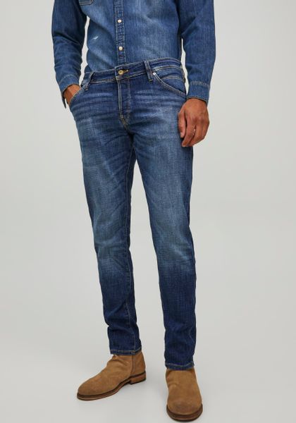 Jack & Jones Herren Jeans JJIGLENN JJFOX GE 348 - Slim Fit - Blau - Blue De günstig online kaufen