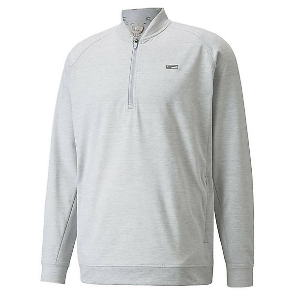 PUMA Longsweatshirt Puma Golf Layer Cloudspun Moving Day 1/4 Zip Grau Herre günstig online kaufen